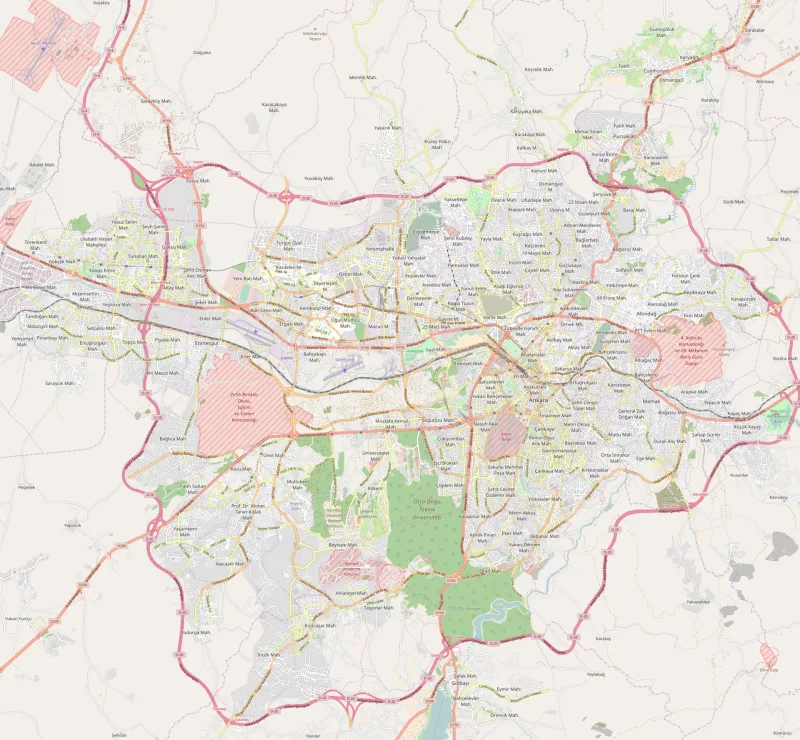 Hrad v Ankare (Ankara Kalesi) – pevnosť nad hlavným mestom Turecka